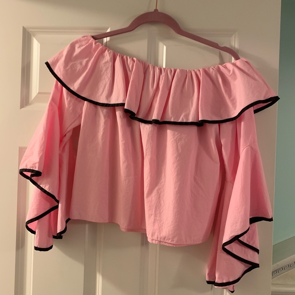 Off the shoulder shirt